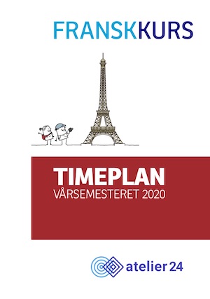 FRANSKKURS vårsemesteret 2020