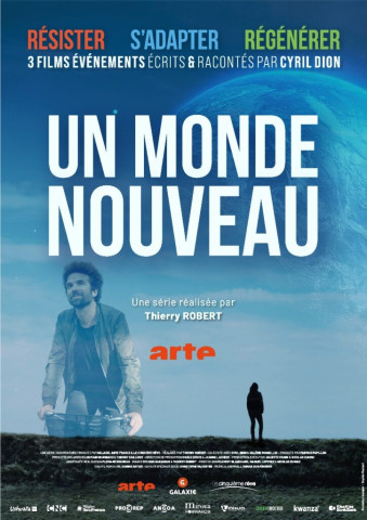 plakat til "Un monde nouveau" av Cyrille Dion