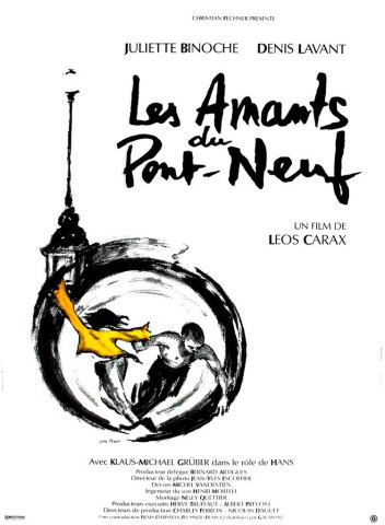 Plakat, Les amants du Pont-Neuf