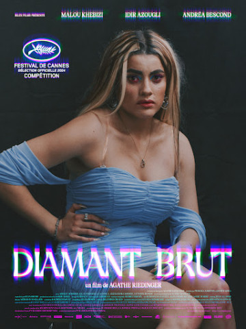 plakat, diamant brut, en film av Agathe Riedinger