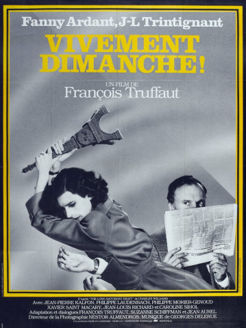 Vivement dimanche, plakat