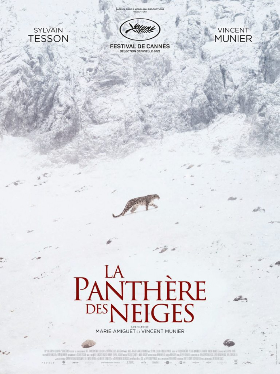 Den franske plakaten til filmen Snøleoparden